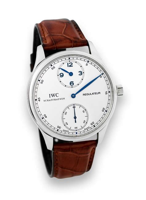 iwc portugieser regulateur|iwc portuguese price list.